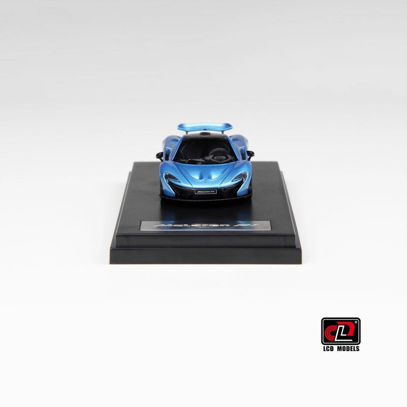 LCD Model 1:64 McLaren P1 Light Blue McLaren Official Licensed