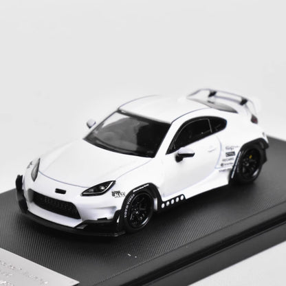 Fuji 1:64 Toyota Pandem GR86 Rocket Bunny White