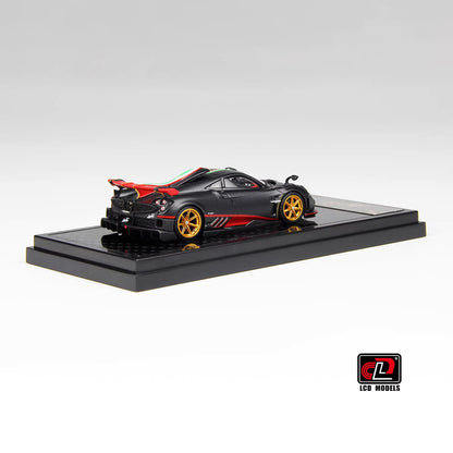LCD 1:64 Pagani Imola Matt Black with Italian Stripes Official Licensed