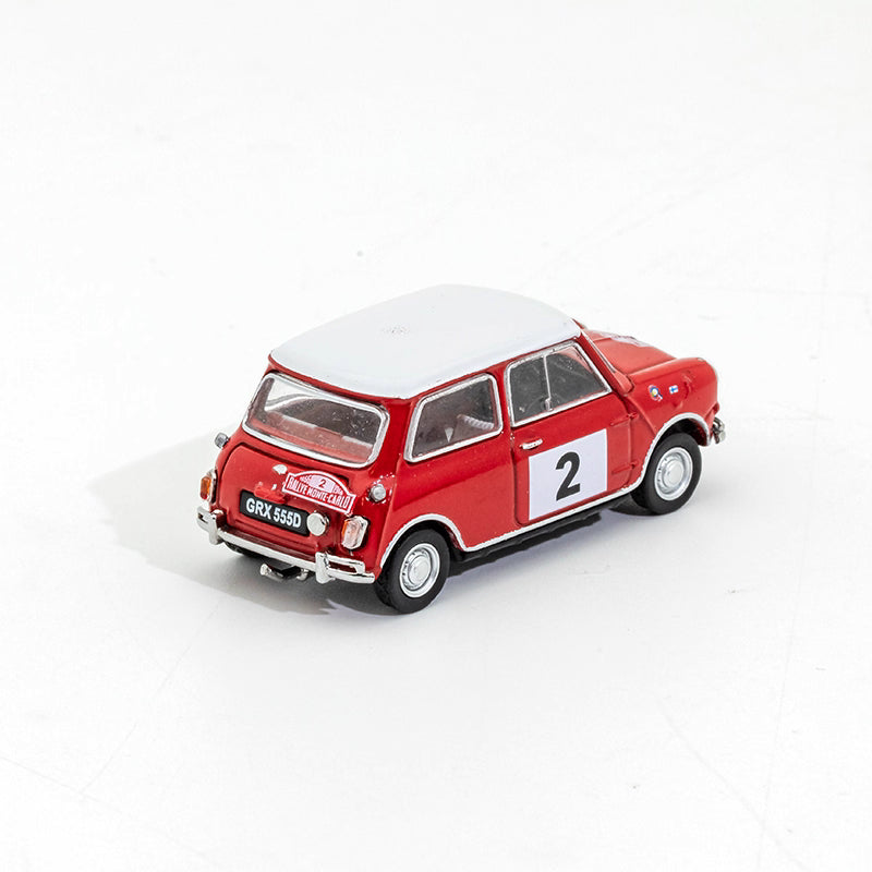 GCD 1:64 Mini Morris MK1 Mini Cooper S Rallye Automobile Monte-Carlo #2 1966 (Morris Mini Official Licensed)