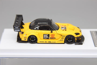 [Premium Resin Model] MJ Model 1:64 Honda S2000 AP1 Top Fuel Type-RR Custom Yellow