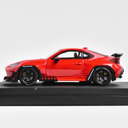 Fuji 1:64 Toyota Pandem GR86 Rocket Bunny Red