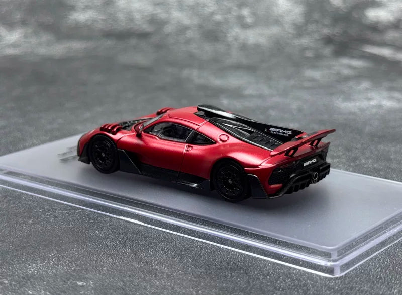 Kilo Works 1:64 Mercedes AMG One Patagonia Red Detailed Engine Bay - Mercedes Official Licensed
