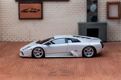 [Premium Resin Model] Car Lounge 1:64 Lambroghini Murcielago LP640 Coupe Balloon White Premium Box Packaging Limited 599 Pieces