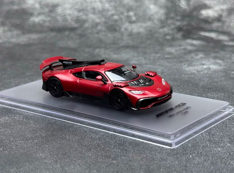 Kilo Works 1:64 Mercedes AMG One Patagonia Red Detailed Engine Bay - Mercedes Official Licensed