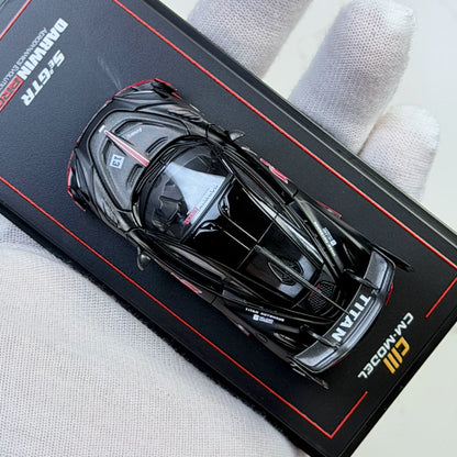 CM Model 1:64 McLaren DARWIN PRO 720Se² GTR #13 Matt Black in Premium Box Packaging McLaren Official Licensed - Malaysia Dealer Custom Special Edition