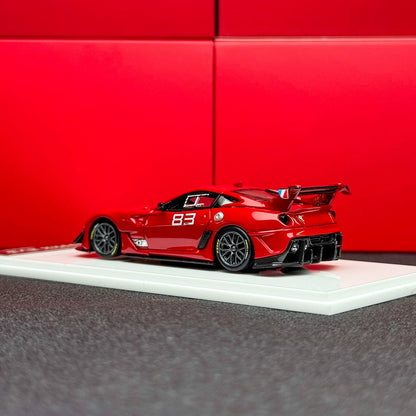 SK Model 1:64 Ferrari 599XX EVO Circuit Edition - #83 Standard Red in Premium Box Packaging