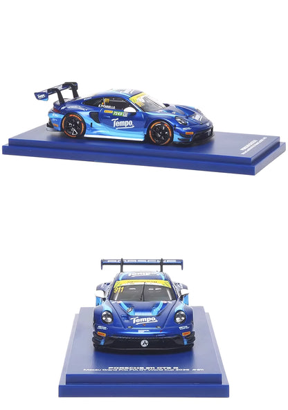 AR Box 1:64 Porsche 911 GT3 R Macau Grand Prix FIA GT World Cup 2025 #911 Tempo Porsche Official Licensed (630002011)
