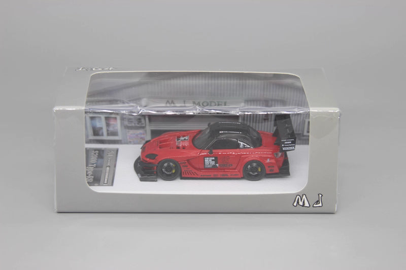 [Premium Resin Model] MJ Model 1:64 Honda S2000 AP1 Top Fuel Type-RR Custom Red