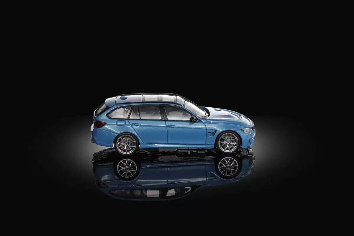 Mortal 1:64 M3 F81 CS Touring Wagon Abu Dhabi Blue in Premium Box Packaging