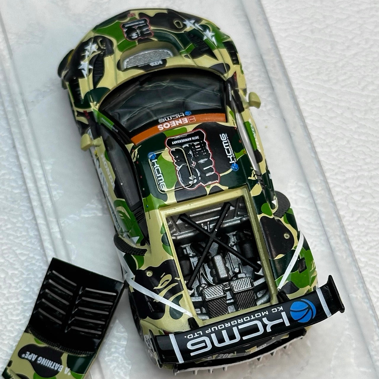Pop Race 1:64 Honda NSX GT3 EVO 22 BAPE A Bathing Ape Green Beijing Special Edition