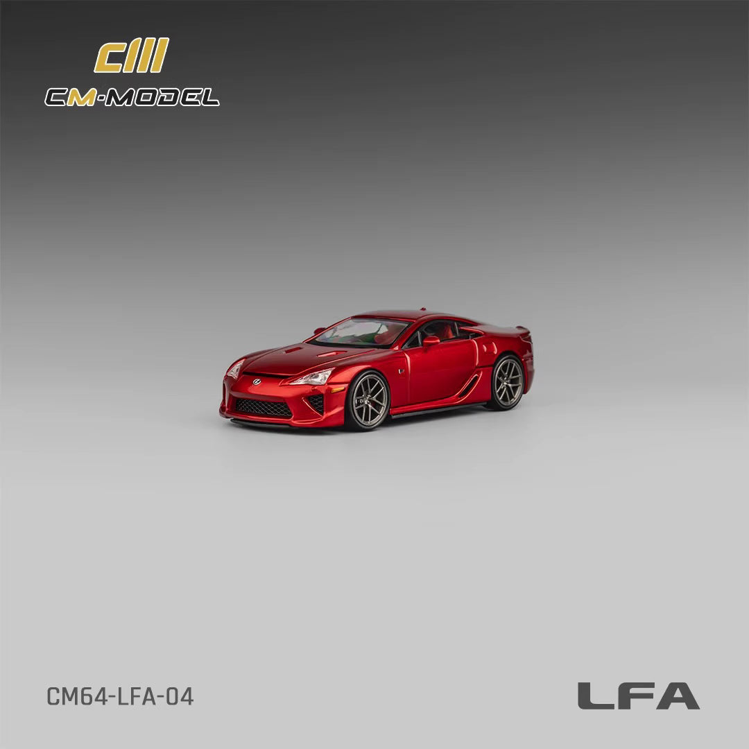 CM Model 1:64 Lexus LFA Red Official Licensed (China Suzhou GT Show 2025 Limited Edition)
