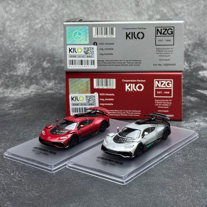 Kilo Works 1:64 Mercedes AMG One Patagonia Red Detailed Engine Bay - Mercedes Official Licensed