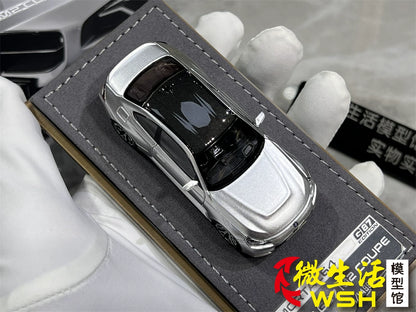 Mortal 1:64 BMW M2 Mk2 G87 Liquid Metal Silver in Premium Box Packaging