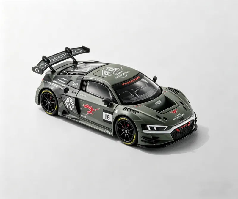 Kilo Works X Darwin Pro 1:64 Audi R8 GT3 EVO II Green #16 Official Licensed - Hobby Expo China 2026 Limited Edition