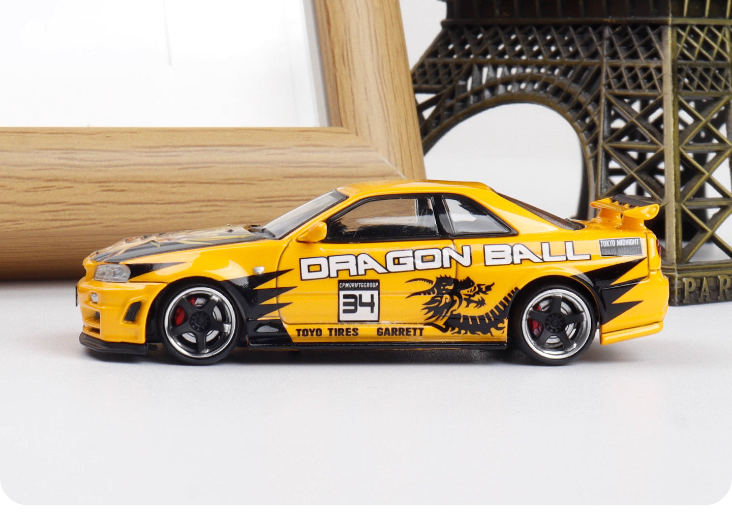 Fast Speed 1:64 Nissan GT-R BNR34 R34 Nismo Z-Tune Dragon Ball Gouku