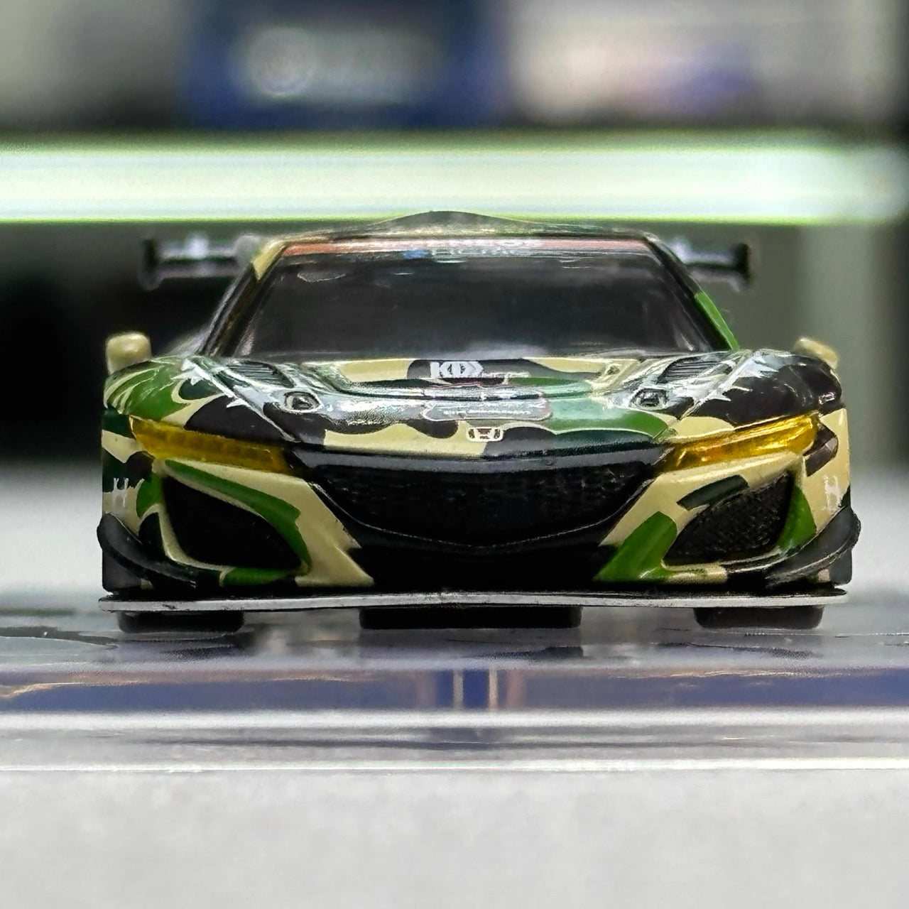 Pop Race 1:64 Honda NSX GT3 EVO 22 BAPE A Bathing Ape Green Beijing Special Edition