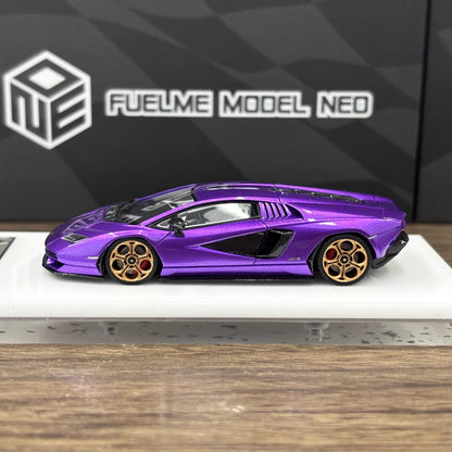[Premium Resin Model] FuelMe Neo 1:64 Lamborghini Countach LPI 800-4 Viola Pasifae Purple