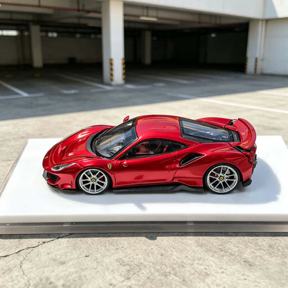 HG 1:64 488 Pista Coupe Metallic Red