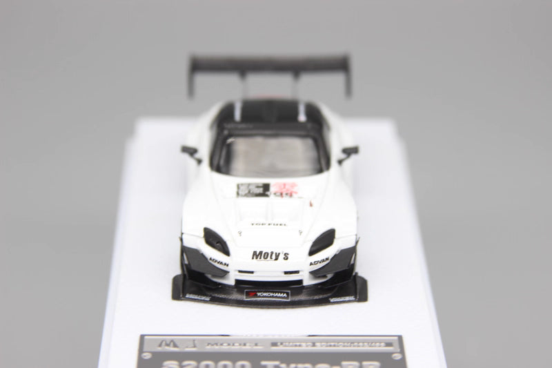 [Premium Resin Model] MJ Model 1:64 Honda S2000 AP1 Top Fuel Type-RR Custom White