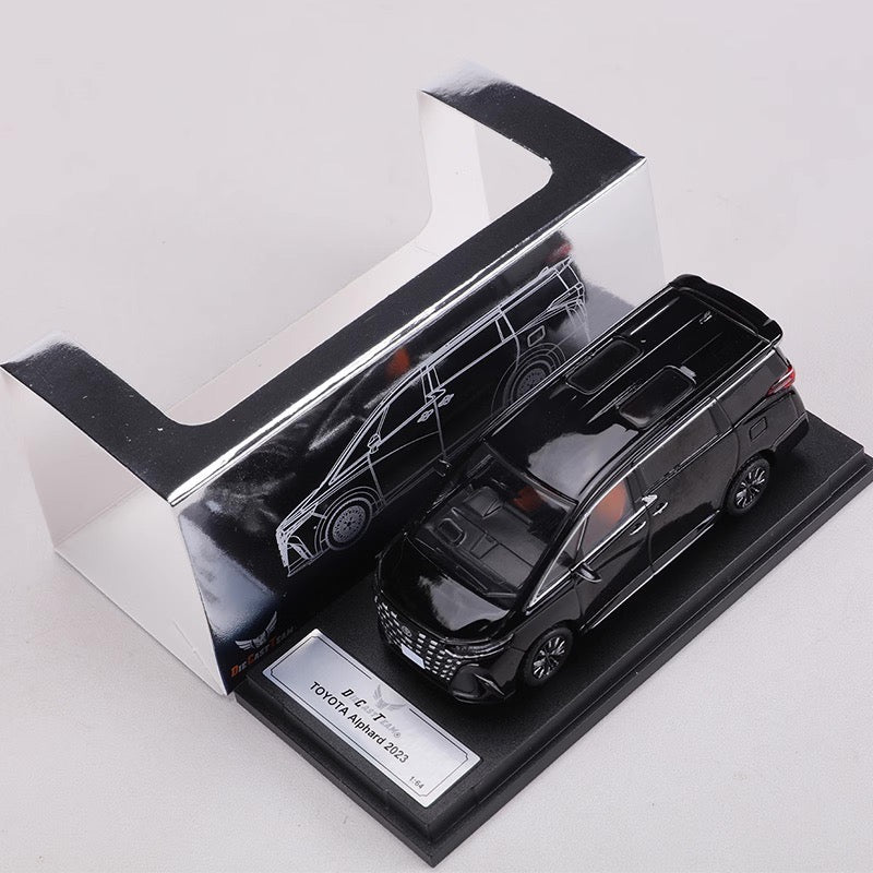DCT 1:64 Toyota Alphard MK4 AH40 RHD Black Toyota Official Licensed