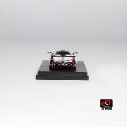 LCD 1:64 Pagani Huayra R White Official Licensed