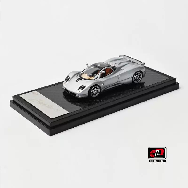 LCD 1:64 Pagani Zonda C12 Silver Official Licensed