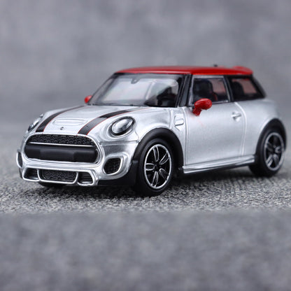 Stance Hunters 1/64 Mini Cooper F56 JCW John Cooper Works Silver