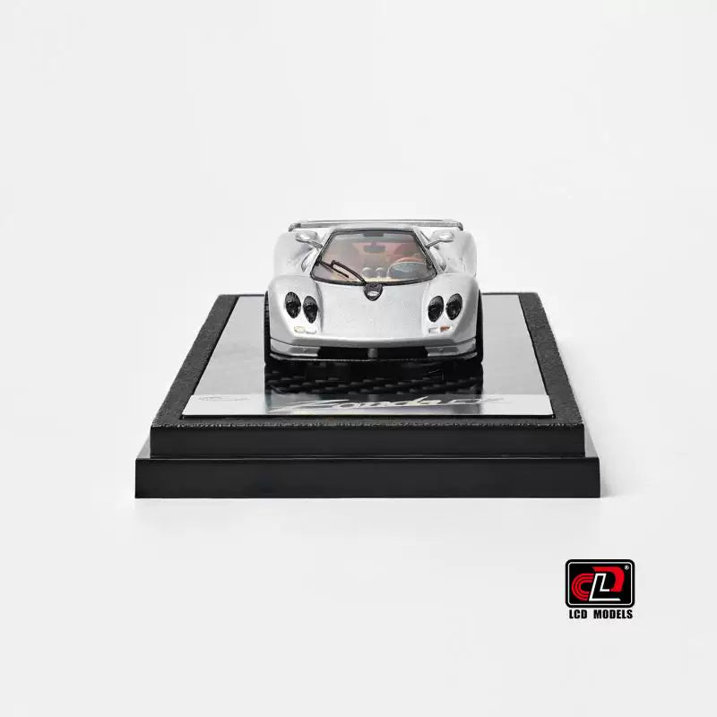 LCD 1:64 Pagani Zonda C12 Silver Official Licensed