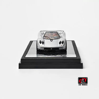 LCD 1:64 Pagani Zonda C12 Silver Official Licensed