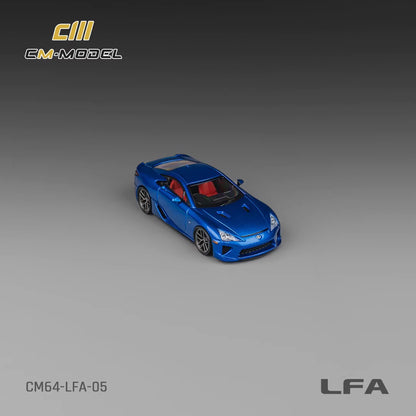 CM Model 1:64 Lexus LFA Blue Official Licensed (China Suzhou GT Show 2025 Limited Edition)