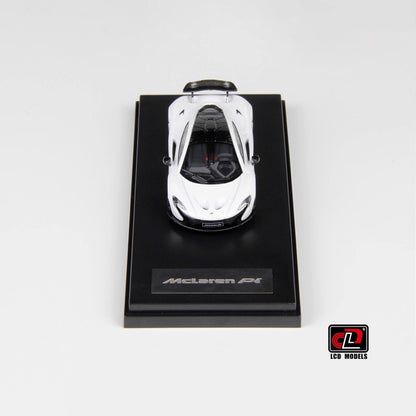 LCD Model 1:64 McLaren P1 White McLaren Official Licensed