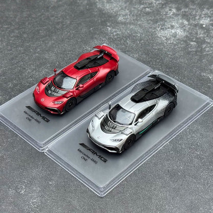 Kilo Works 1:64 Mercedes AMG One Patagonia Red Detailed Engine Bay - Mercedes Official Licensed