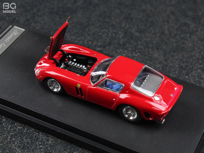 Classic Lover 1:64 Ferrari 250 GTO Red Openable Front Hood Detailed Engine Limited 999 Pieces