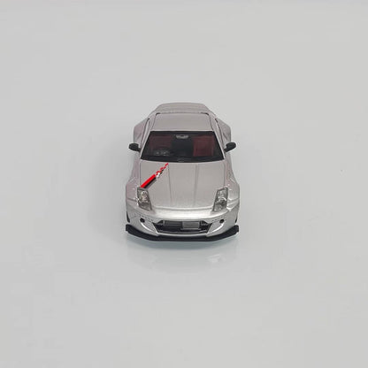 Solo 1:64 Nissan Fairlady Z33 350Z Pandem Rocket Bunny Custom Silver with Red Lines