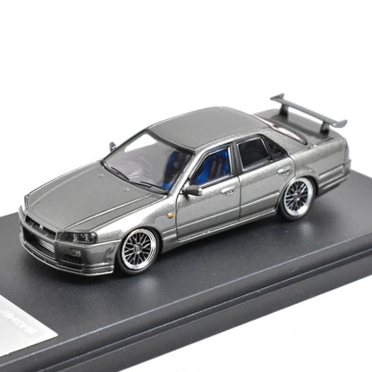Mortal 1:64 Nissan Skyline GT-R ER34 25GTT GT-T Turbo BBS Wheels Grey Limited 499 Pieces