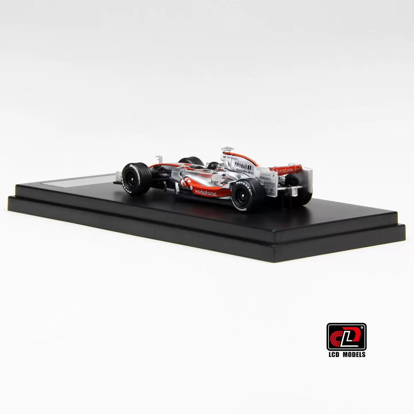 LCD 1:64 McLaren MP4-23 Sliver McLaren Official Licensed