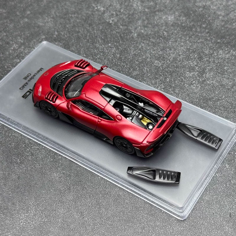 Kilo Works 1:64 Mercedes AMG One Patagonia Red Detailed Engine Bay - Mercedes Official Licensed