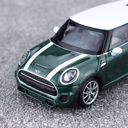 Stance Hunters 1/64 Mini Cooper F56 JCW John Cooper Works Green