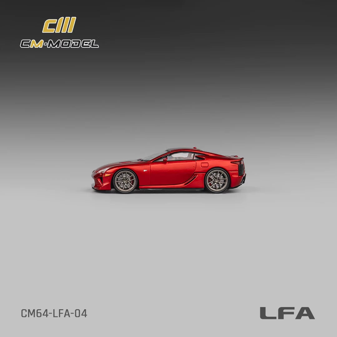 CM Model 1:64 Lexus LFA Red Official Licensed (China Suzhou GT Show 2025 Limited Edition)