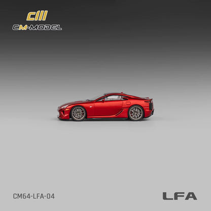 CM Model 1:64 Lexus LFA Red Official Licensed (China Suzhou GT Show 2025 Limited Edition)