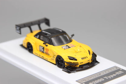 [Premium Resin Model] MJ Model 1:64 Honda S2000 AP1 Top Fuel Type-RR Custom Yellow