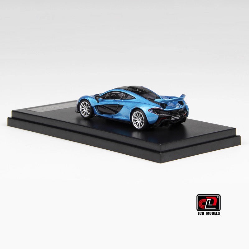 LCD Model 1:64 McLaren P1 Light Blue McLaren Official Licensed