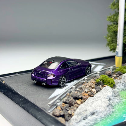 Howie Model 1:64 M2 G87 Dawn Purple