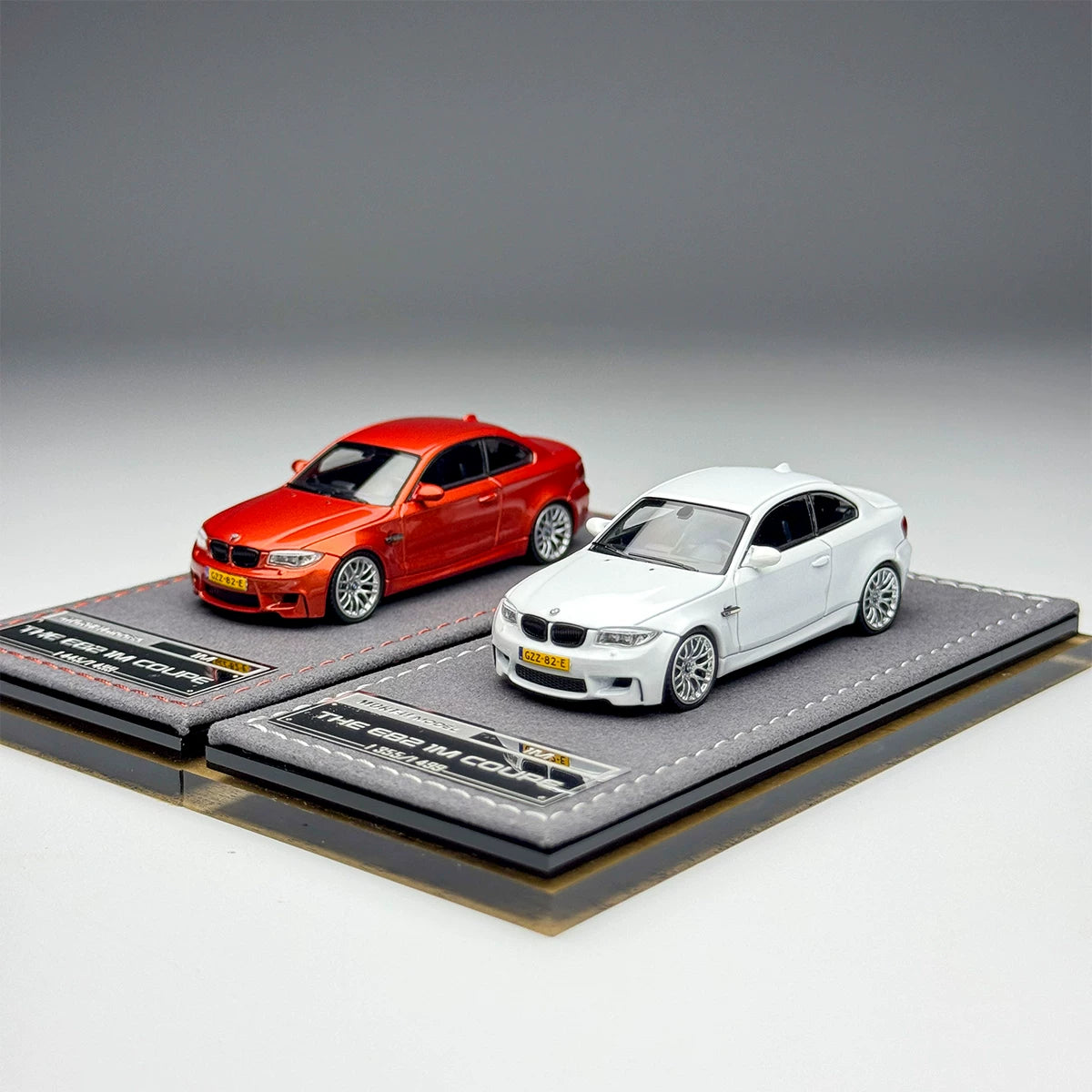 Mortal 1:64 BMW 1M Coupe E82 Pearl White in Premium Box Packaging