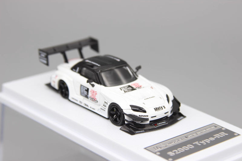 [Premium Resin Model] MJ Model 1:64 Honda S2000 AP1 Top Fuel Type-RR Custom White