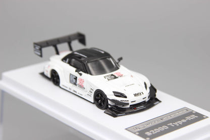 [Premium Resin Model] MJ Model 1:64 Honda S2000 AP1 Top Fuel Type-RR Custom White