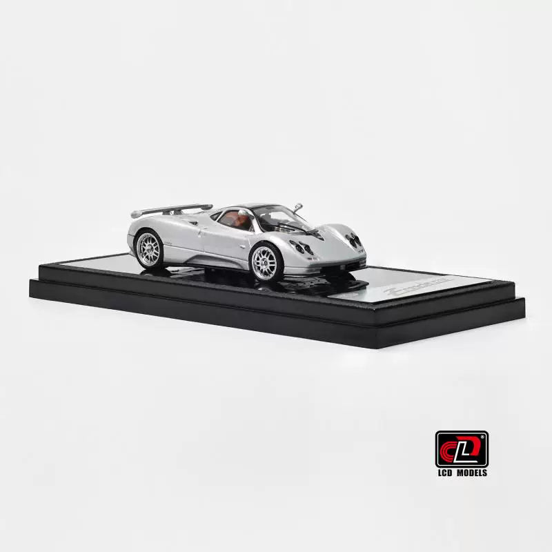 LCD 1:64 Pagani Zonda C12 Silver Official Licensed