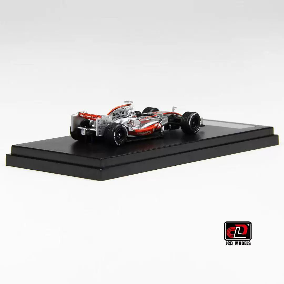 LCD 1:64 McLaren MP4-23 Sliver McLaren Official Licensed