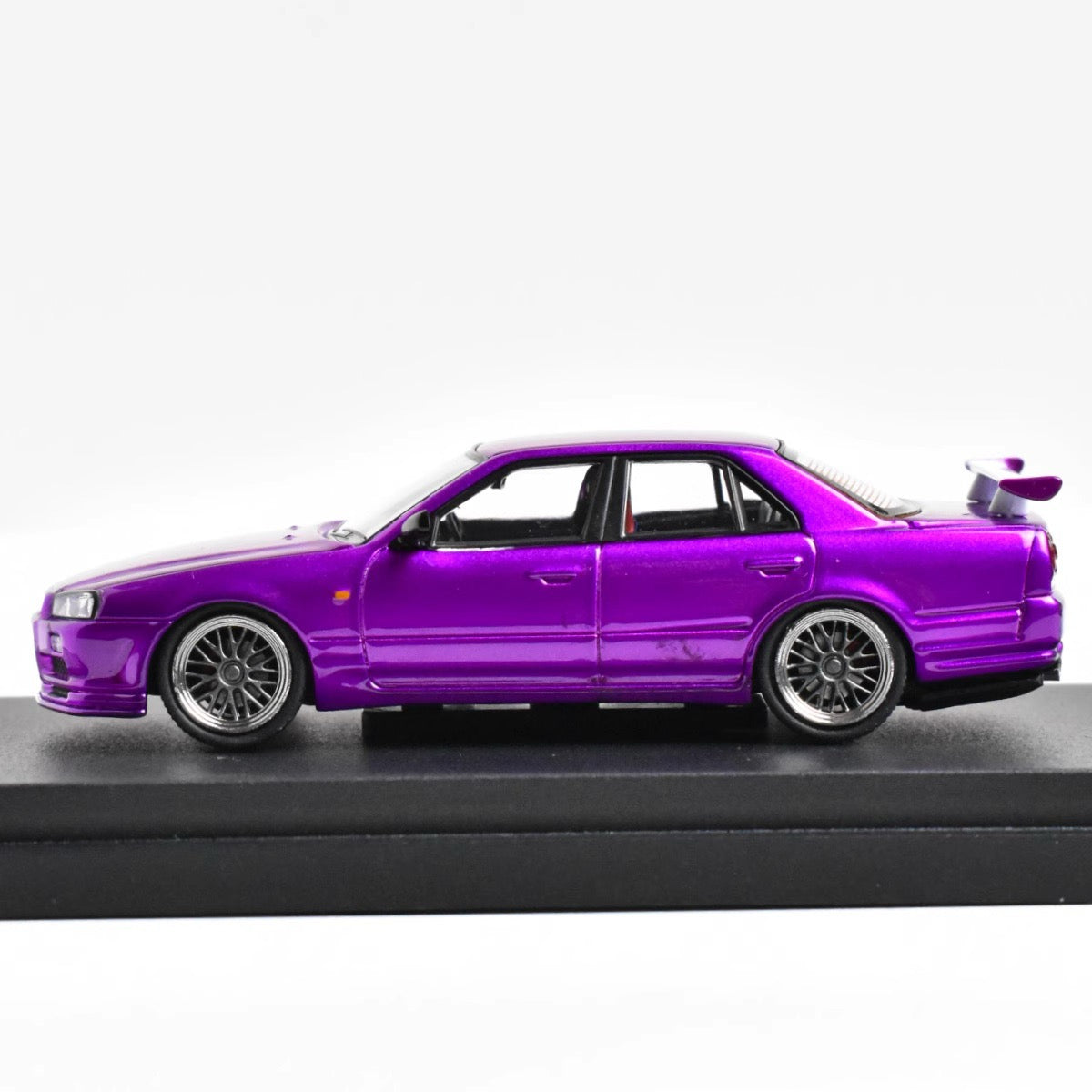 Mortal 1:64 Nissan Skyline GT-R ER34 25GTT GT-T Turbo BBS Wheels Purple Limited 499 Pieces